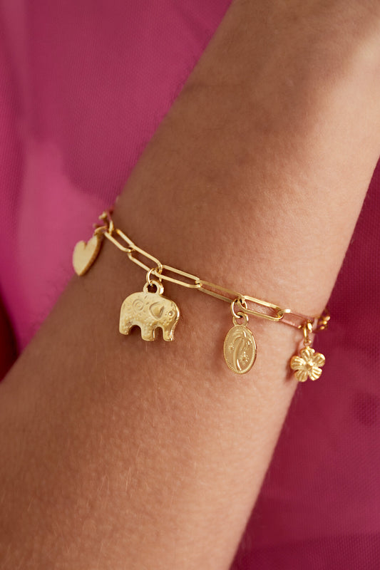 charm bracelet beach girl