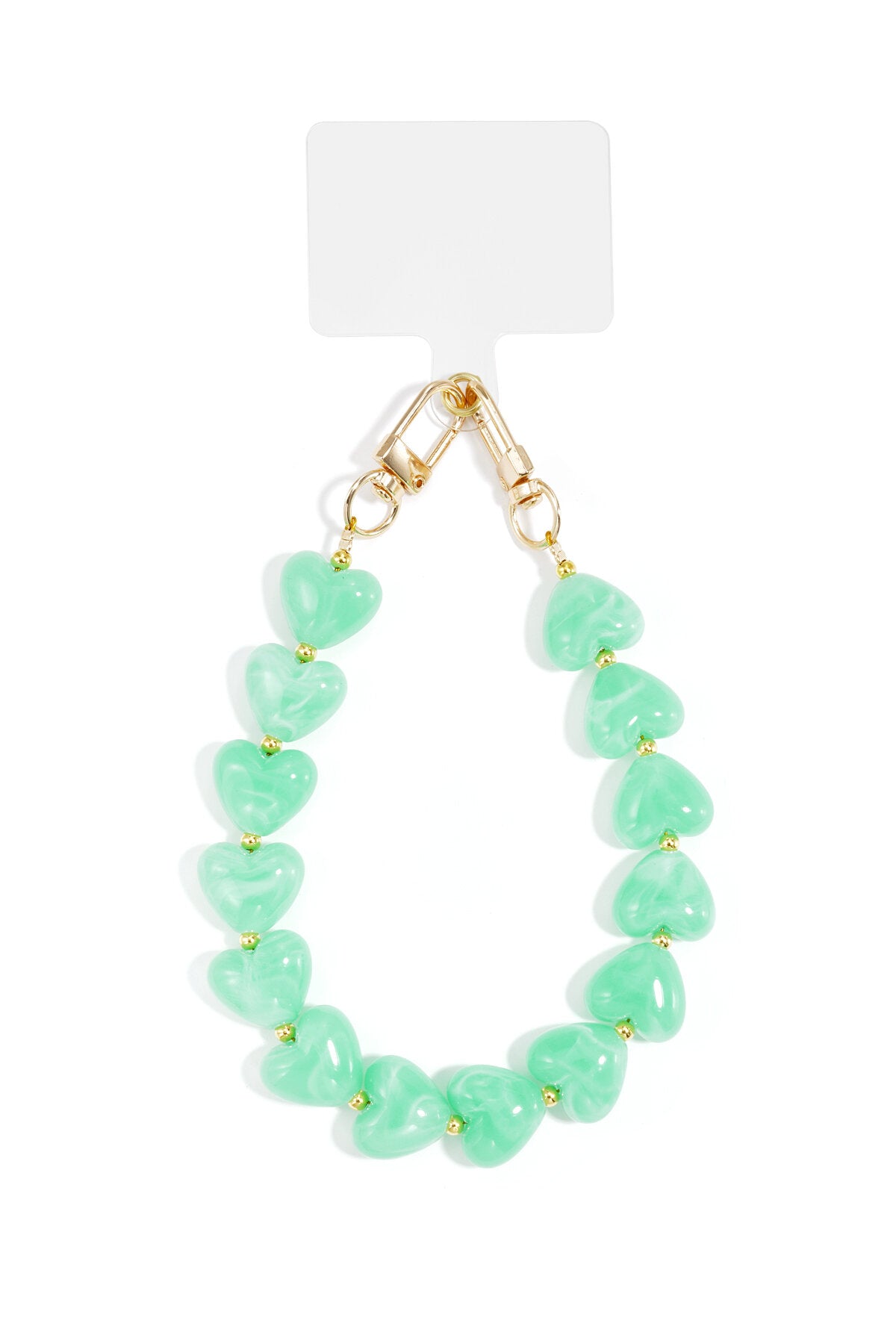 Chic Acrylic Phone Chain for Stylish Protection