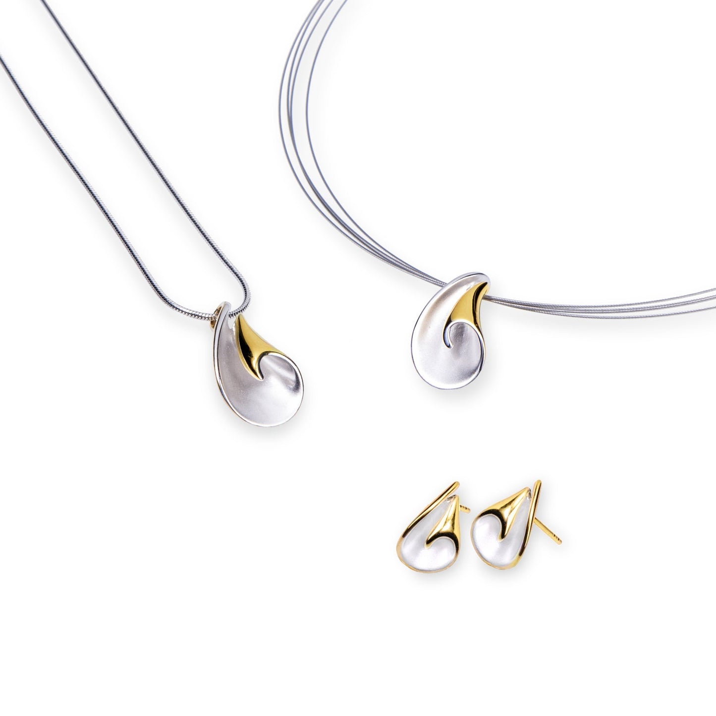Gala Design Collier Cylinder Gold J0141-1