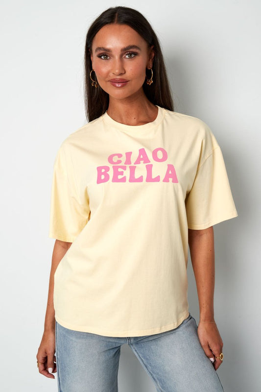 Cotton Women's T-shirt Casual Letters - Velaris Femme