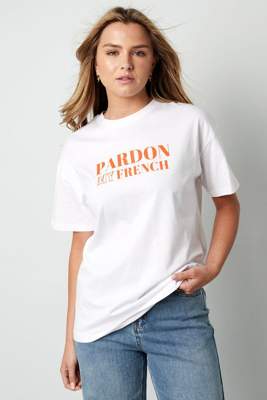 Cotton Women's T-shirt Casual Letters - Velaris Femme