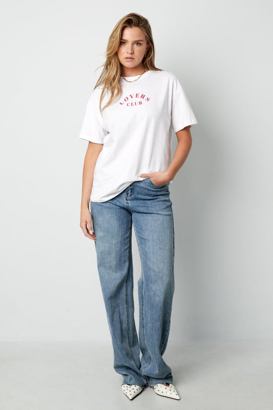 Cotton Women's T-shirt Casual Letters - Velaris Femme