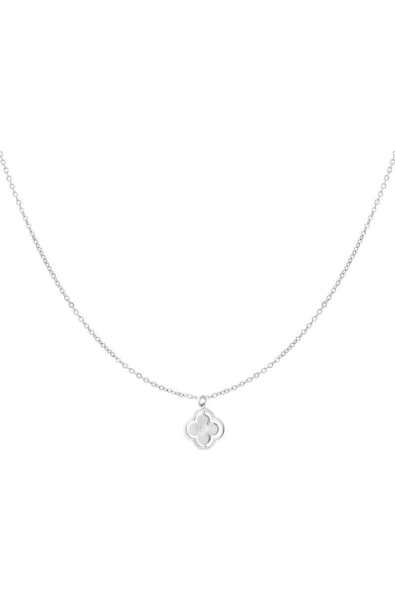 double clover necklace - Velaris Femme