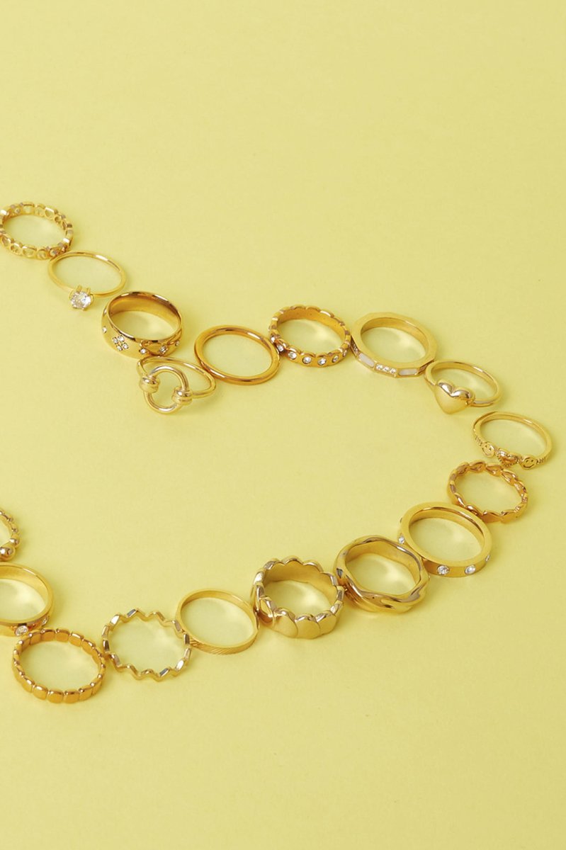 Draped statement ring - Velaris Femme