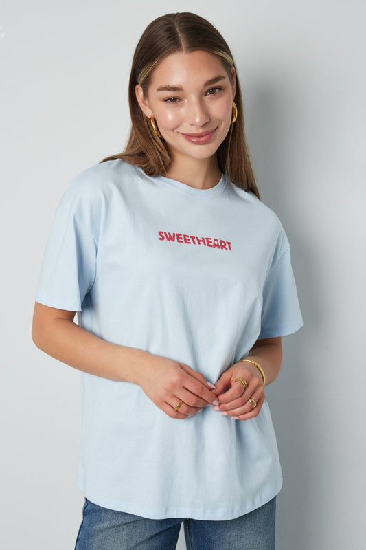 Knitted Women's T-shirt Casual Letters - Velaris Femme