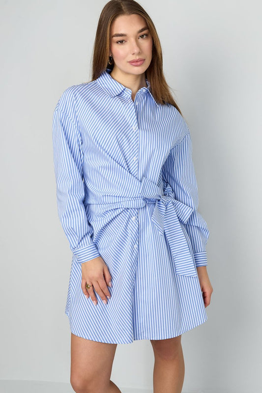 Knotted Blouse Dress - Velaris Femme