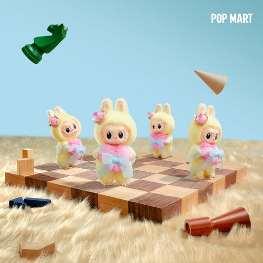Labubu The Monster Checkmate Series Doll Keyring