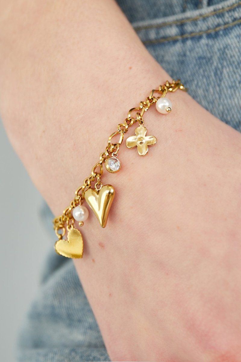 sparkling love bracelet - Velaris Femme