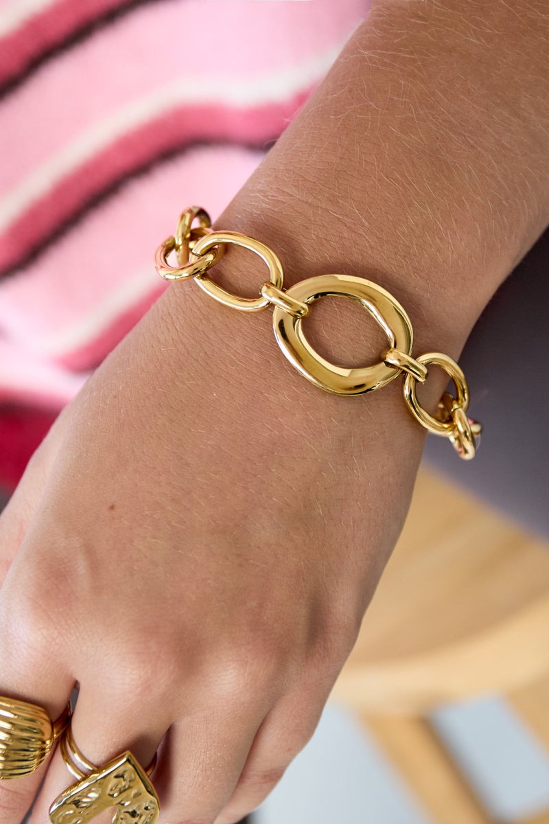 Stainless Steel Chain Bracelets Chain Casual Daily Simple Series Women's jewelry - Velaris Femme