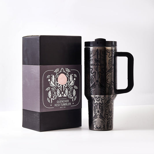 Stanley Halloween Deadly Damask Quencher Tumbler 40 oz