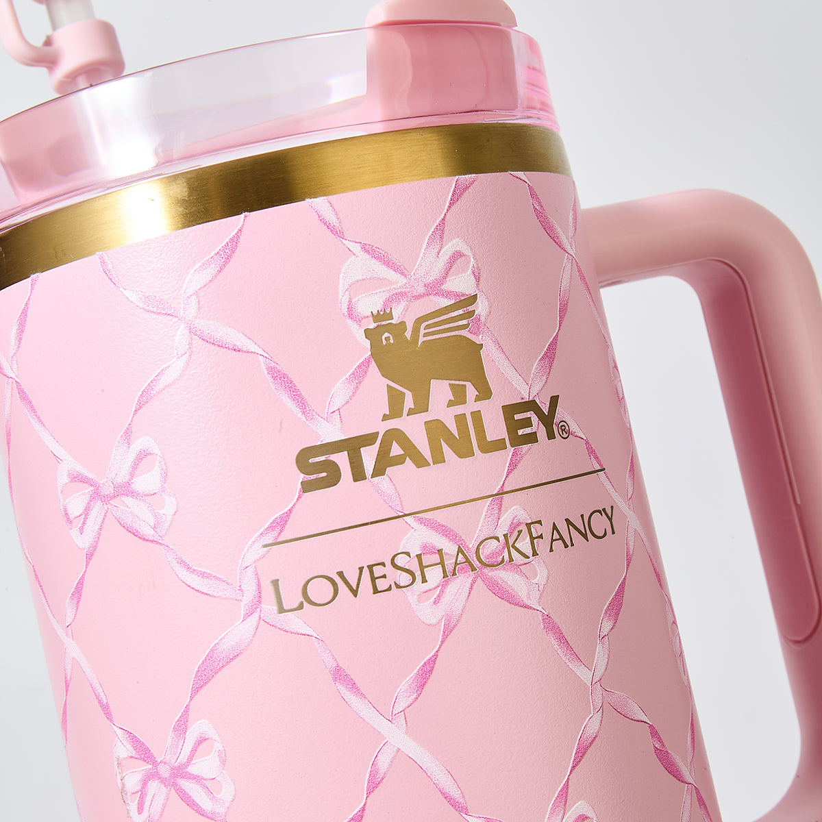 Stanley x LoveShackFancy Diamond Bow Quencher Tumbler 40 oz