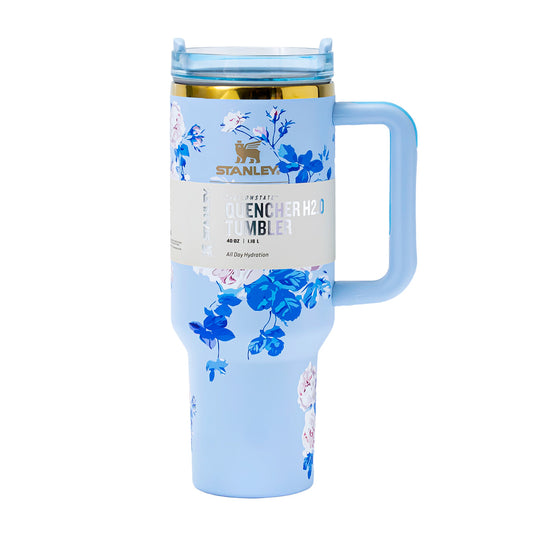 Stanley x LoveShackFancy Sky Bloom Quencher Tumbler 40 oz