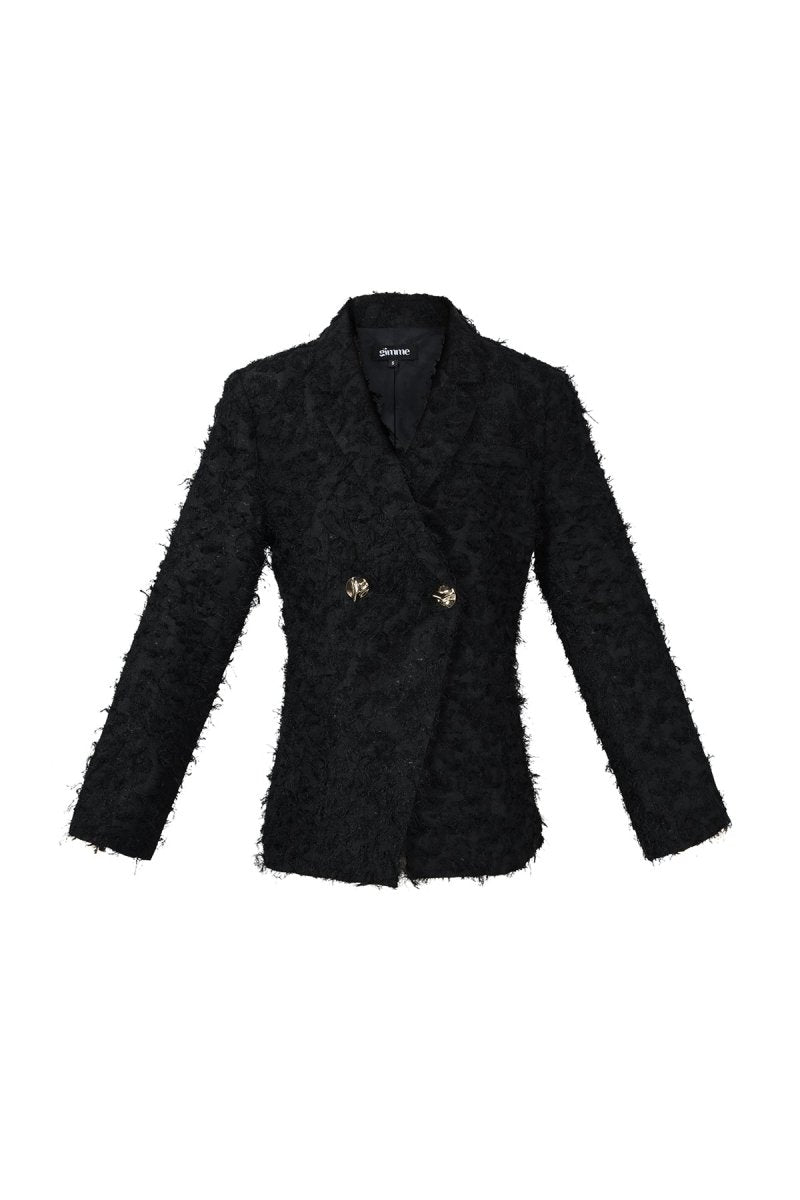 Textured Blazer - Velaris Femme