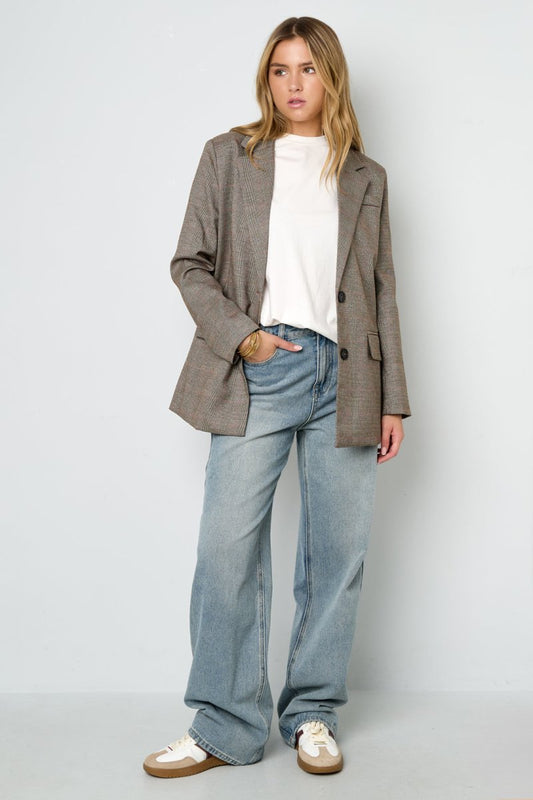 The Checkered Suit Set - Velaris Femme