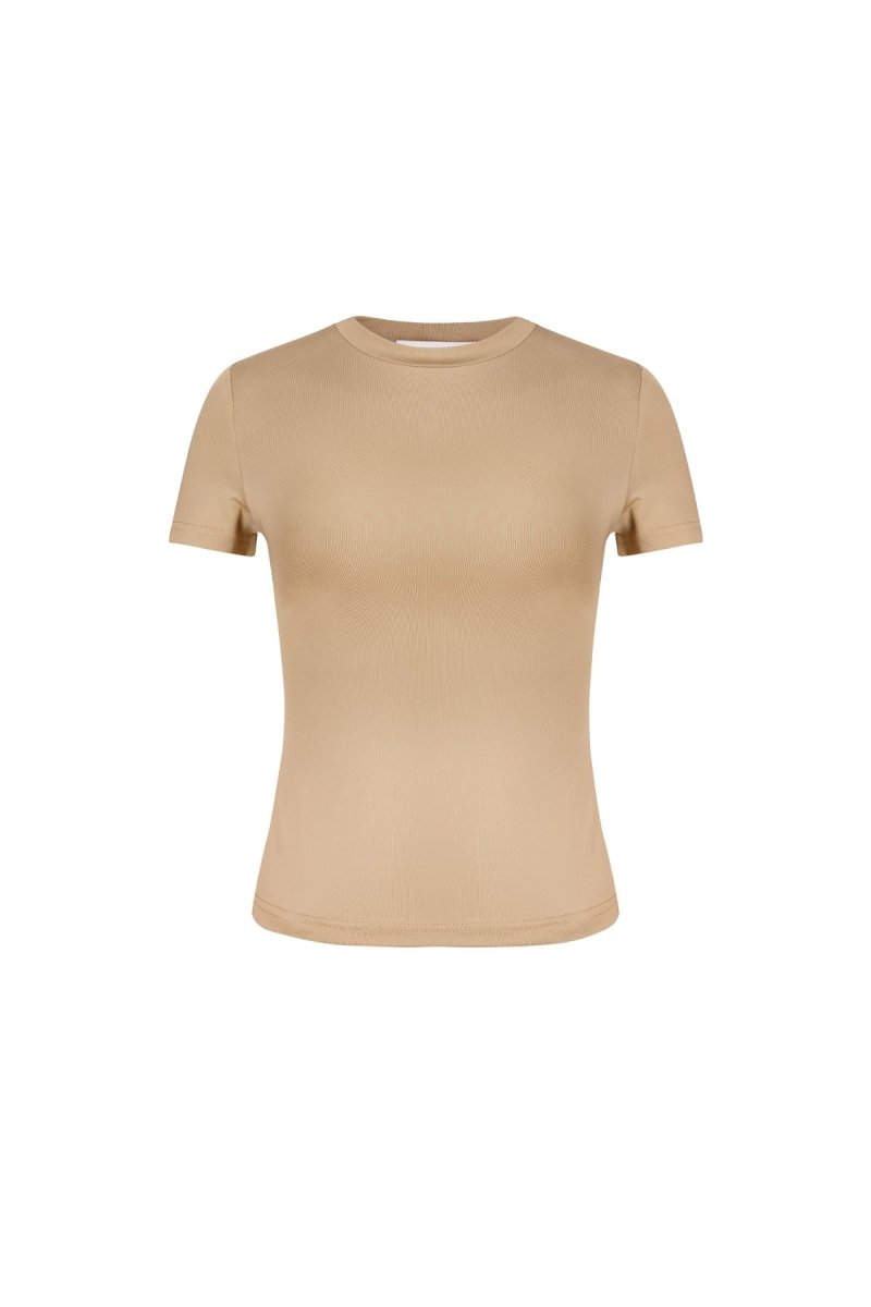The High Neck Fitted Top - Velaris Femme