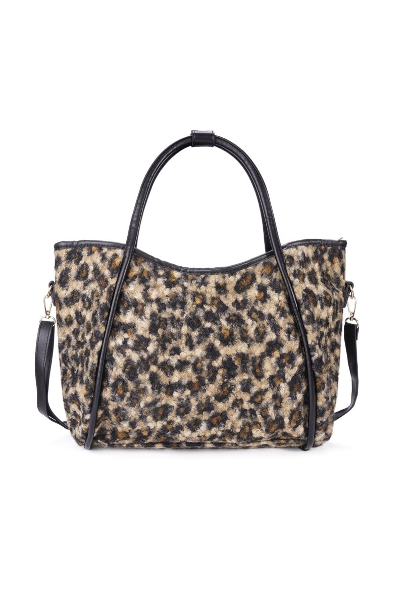 The Leopard Tote – Casual Cotton Bag - Velaris Femme