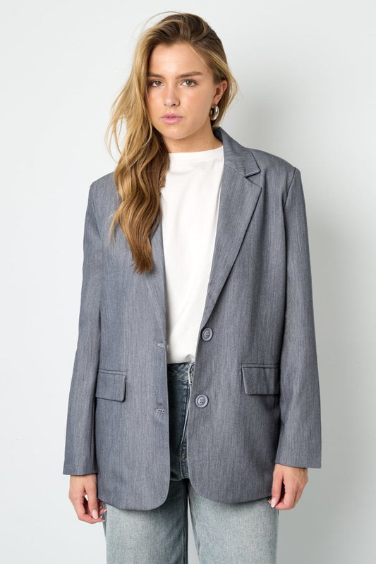 The Letter Chic – Elegant Blazer - Velaris Femme