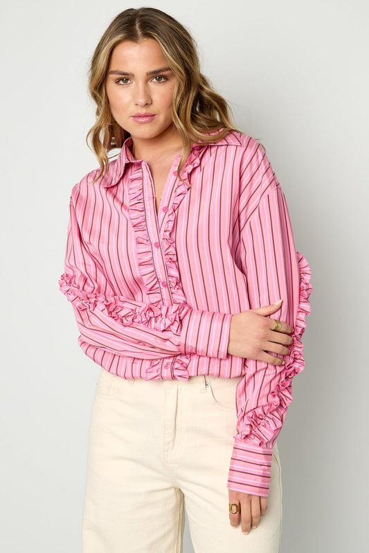 The Ruffle Blouse - Velaris Femme