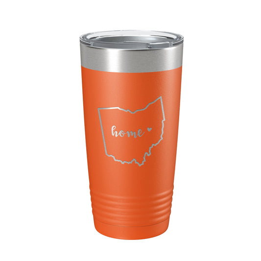 Ohio Home State Laser Engraved Tumbler 20 oz