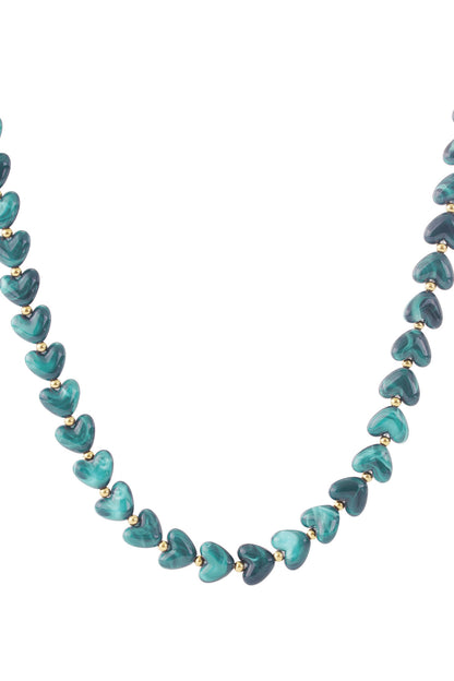 Chic Acrylic Beaded Necklace for Everyday Elegance
