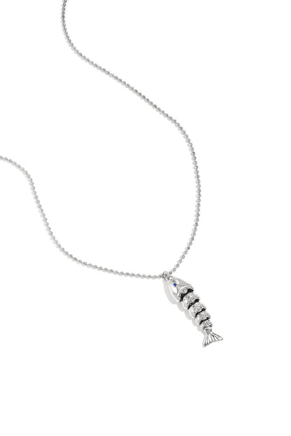 Elegant Fish Pendant Necklace, Simple Yet Stylish