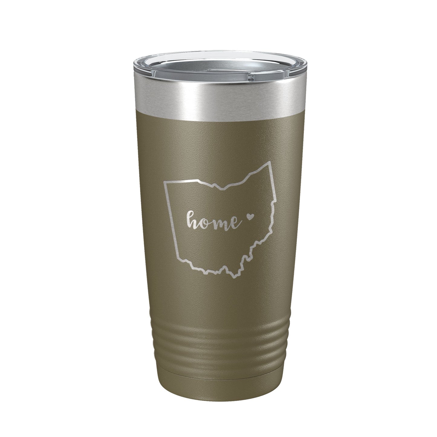 Ohio Home State Laser Engraved Tumbler 20 oz