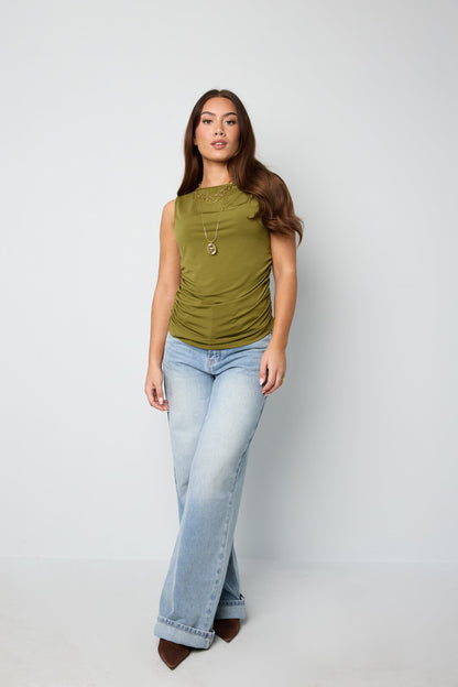 draped top