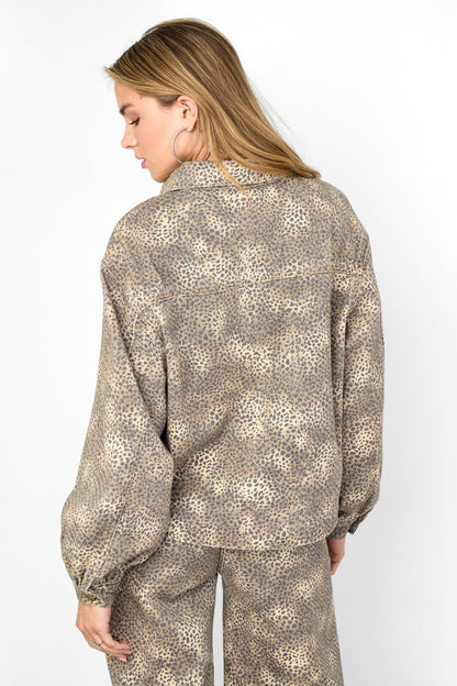the cow girl & loving leopard jeans