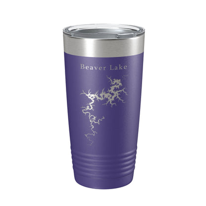 Beaver Lake Arkansas Laser Engraved Tumbler 20 oz