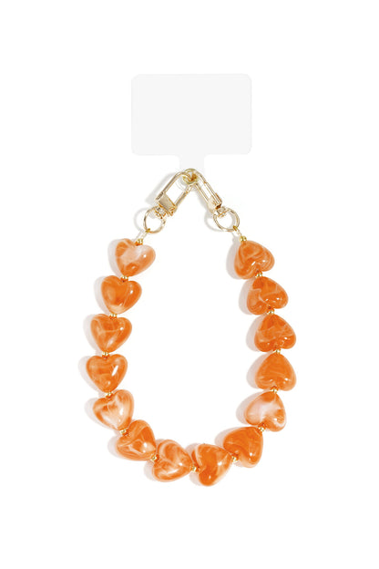Chic Acrylic Phone Chain for Stylish Protection