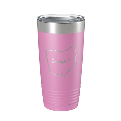 Ohio Home State Laser Engraved Tumbler 20 oz