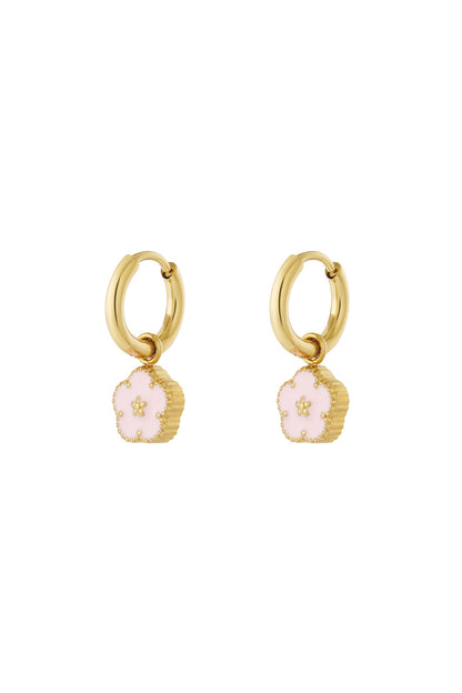 Stylish Spring/Summer Flower Drop Earrings