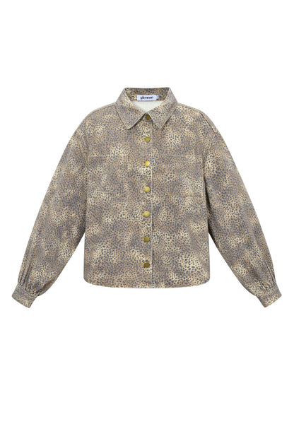 the cow girl & loving leopard jeans