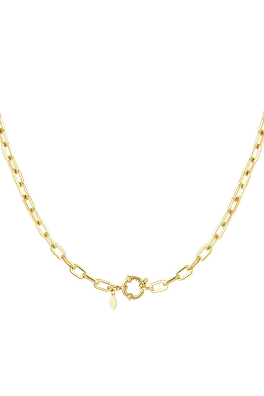 Elegant Stainless Steel Chain Necklace for Daily Wear