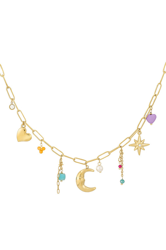 love you to the moon and back necklace