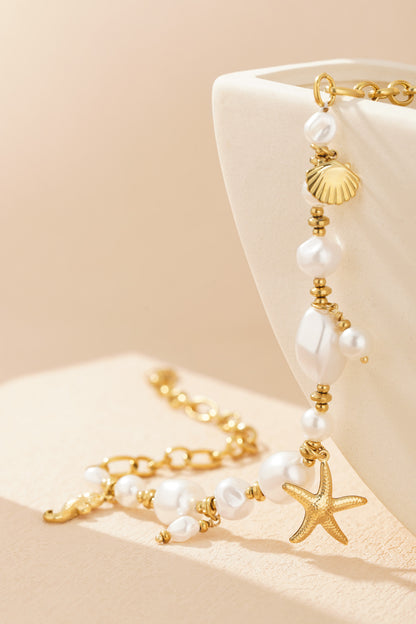 marine organism necklace