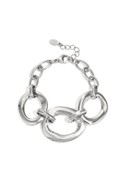 Stylish Unisex Stainless Steel Chain Bracelet