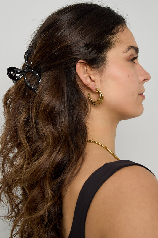 Hair Clips Polka Dots Daily Plastic Daily Accessories