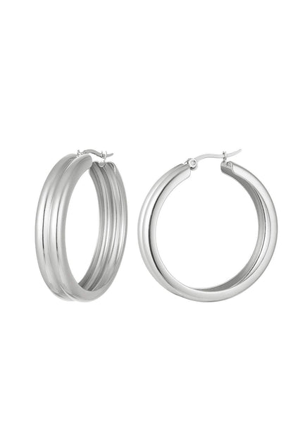 Elegant Geometric Hoop Earrings for Everyday Style