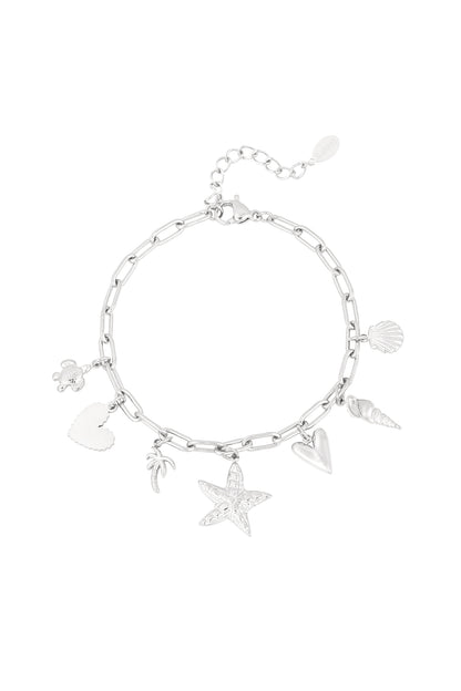 charm bracelet beach girl