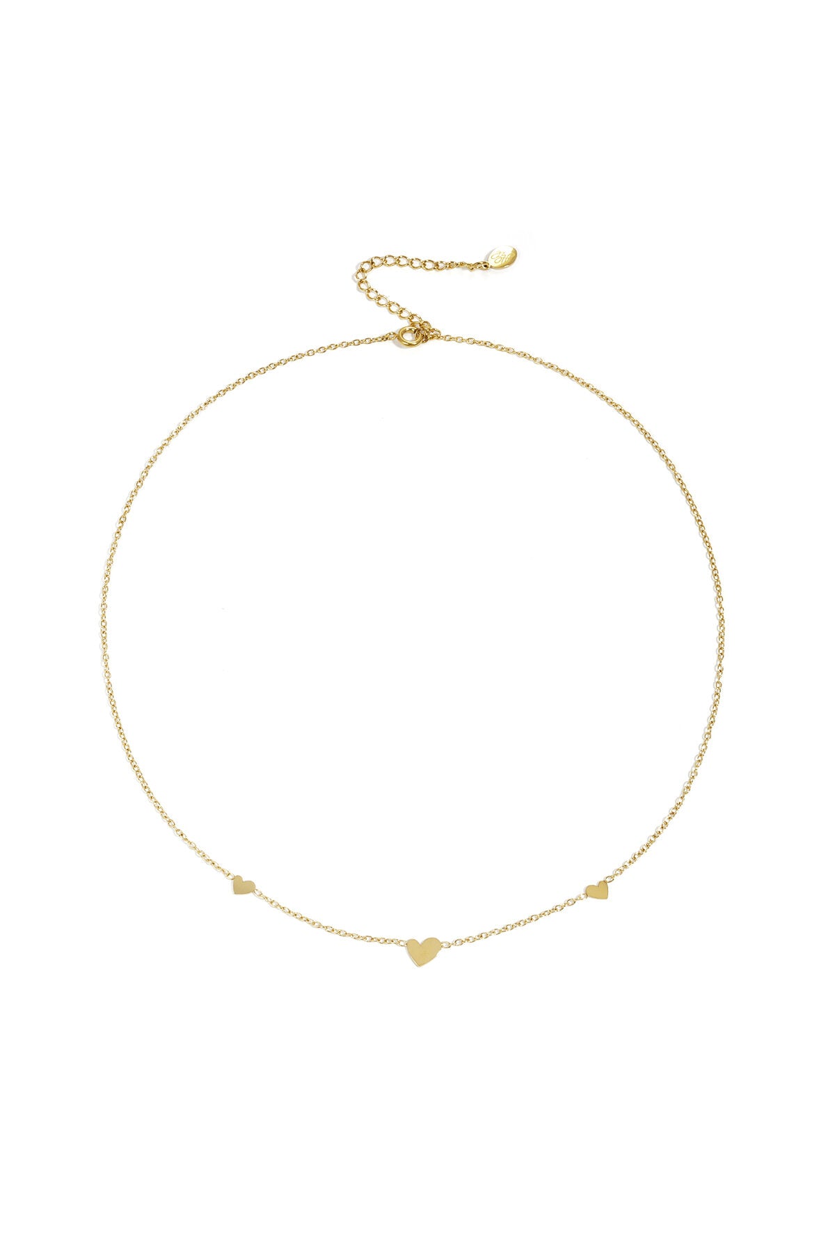 Elegant Heart Chain Necklace for Everyday Wear