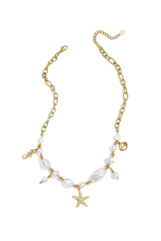 marine organism necklace