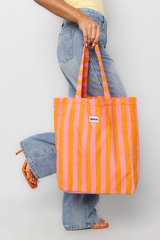 Shopper Bags Stripe Simple Polyester Daily Accessories