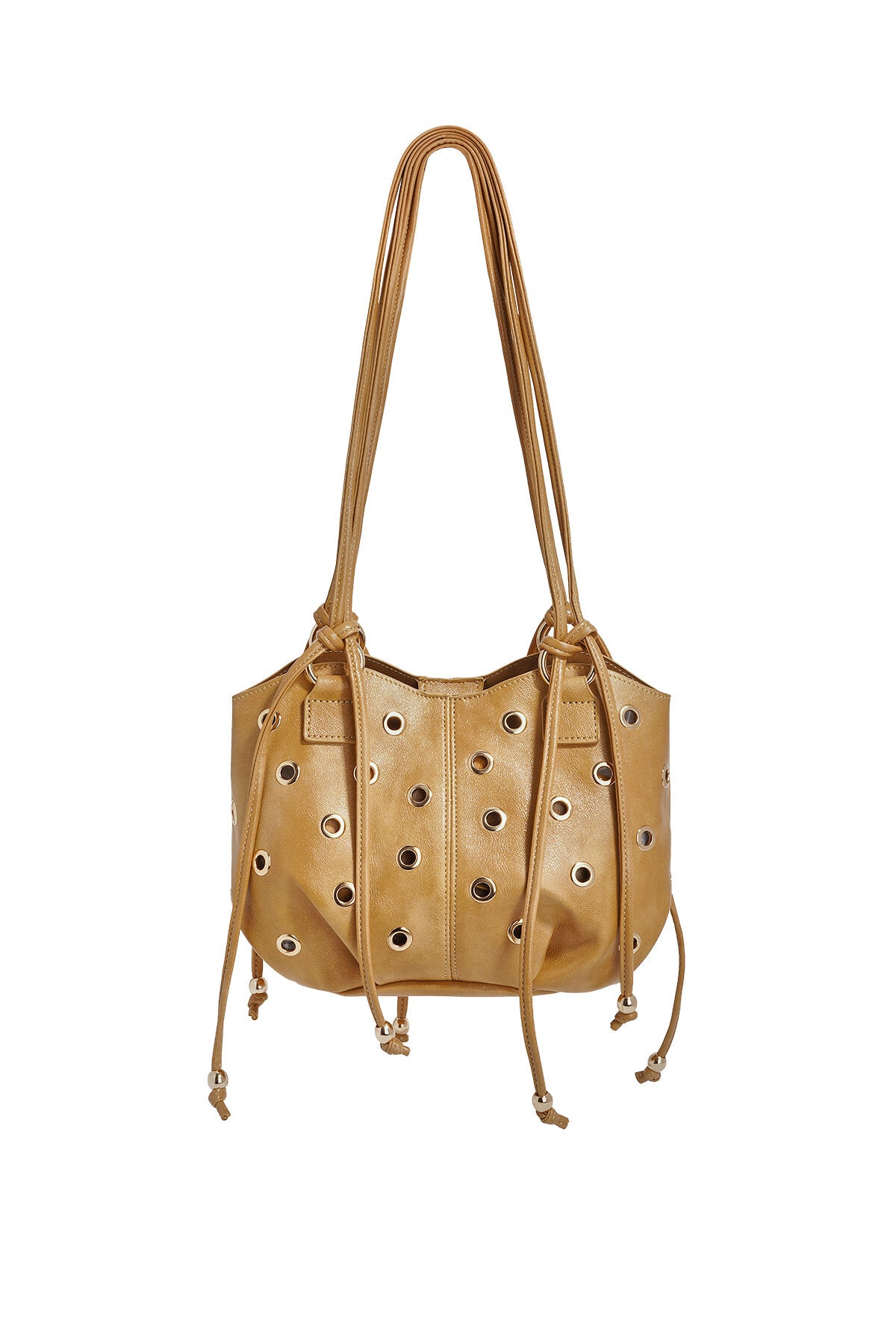 Elegant Khaki & Camel Shoulder Bag for Fall/Winter