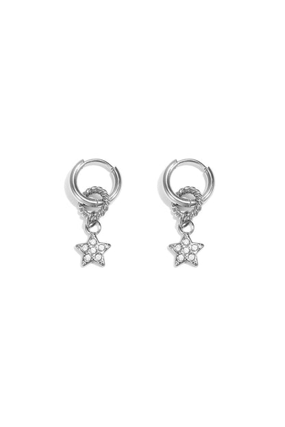Elegant Star Drop Earrings for Daily Wear