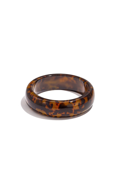 Leopard Resin Bangle