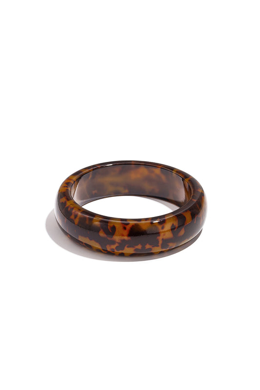 Leopard Resin Bangle