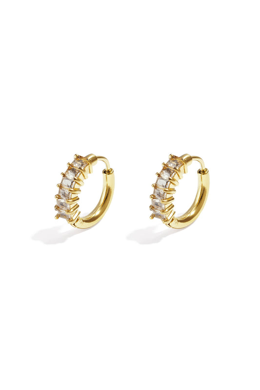 Stainless Steel Hoop Earrings circle Casual Daily Simple Series Women's jewelry