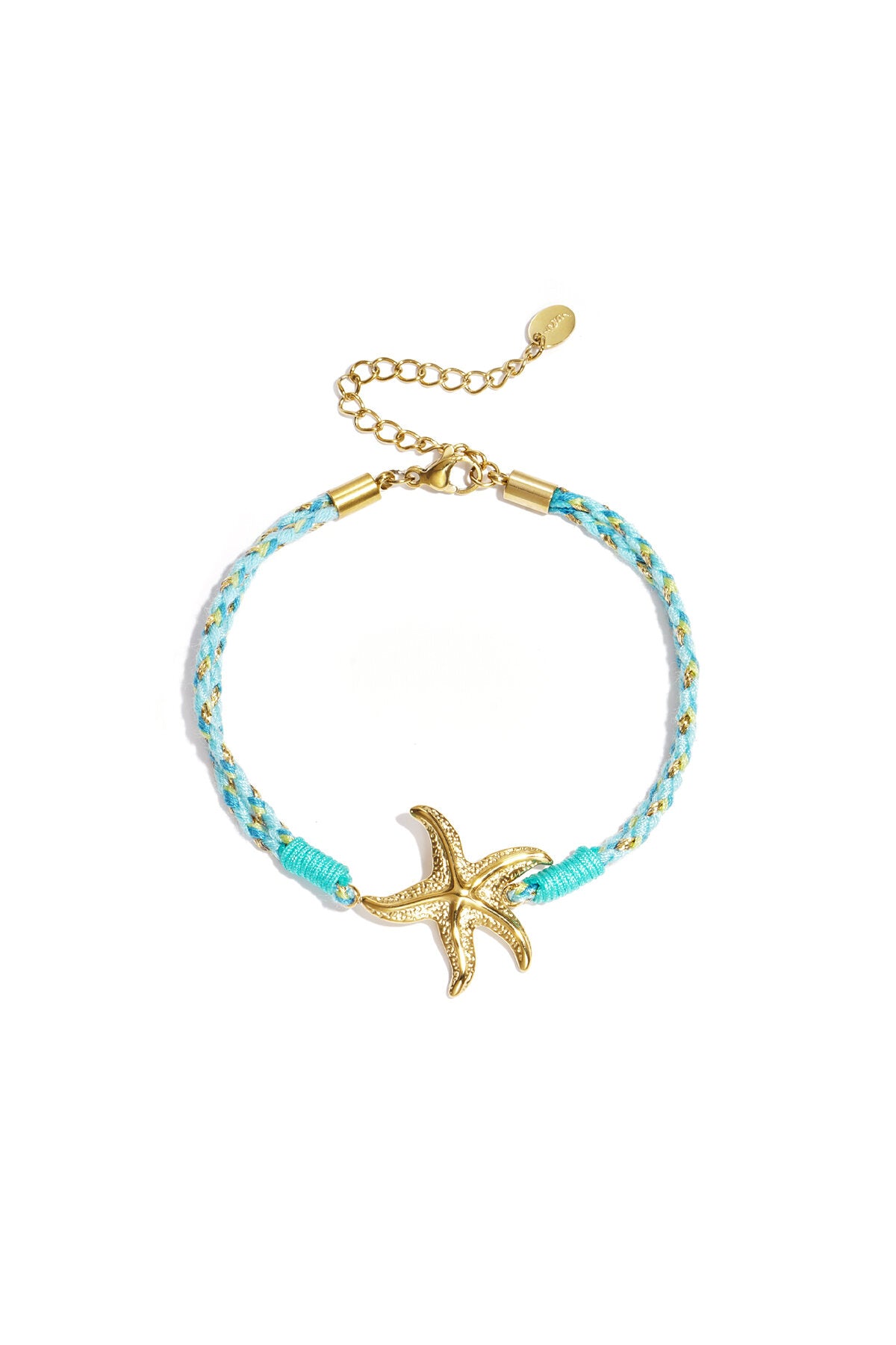 Elegant Gold Braided Bracelet for Spring/Summer