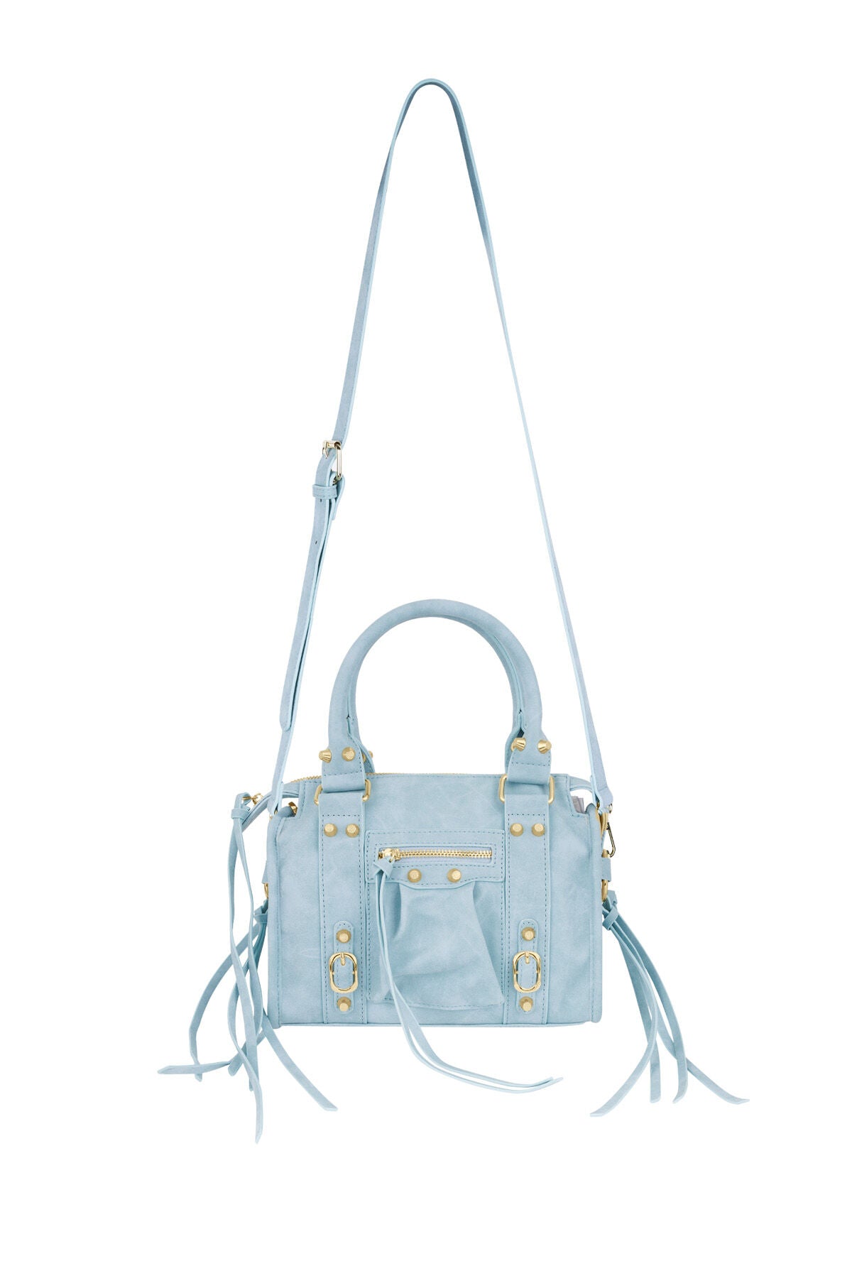 Spring Accent Fringe Bag